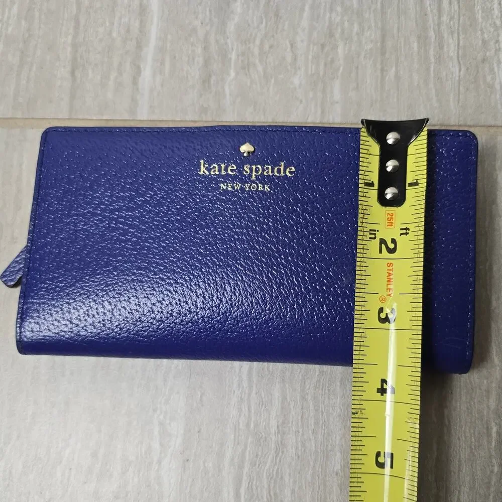 KATE SPADE MIKAS POND STACY WALLET BLUE - Picture 7 of 7